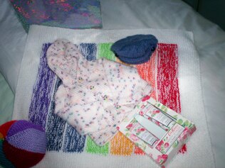 Present for neighbour's first grandchild
