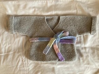 Garter Stitch Baby Set