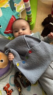 Last winter cardie for Louis
