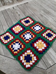 Christmas Baubles and Granny Squares