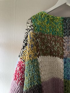 Stashbuster Patchwork Cardigan