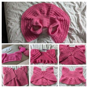 Sparkly flutterby shrug