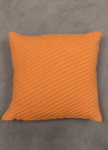 Diagonal pattern Cushion
