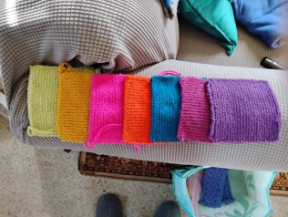 Granny square blanket