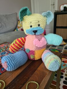Patch Teddy Bear for Ana x