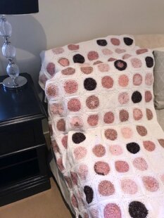 Ring a Rosie Cot Blanket