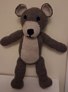Teddy and stockings for Alderhey hospital charity