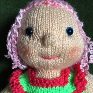 Doll with bunny