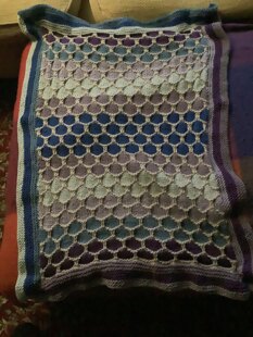 Rosie getting a new baby sister so blanket needed