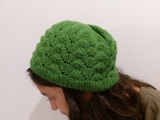 Lace beanie