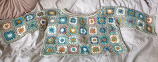 Twinkling Granny Sweater