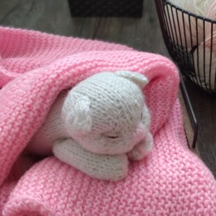 Knitting pattern cat and little kittens