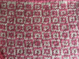 The OpArt cardigan