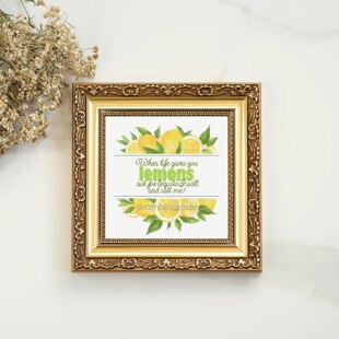 When Life Gives You Lemons - Counted Cross-stitch