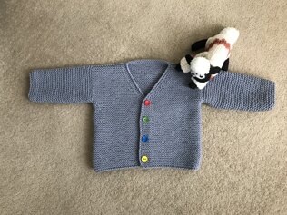 Last winter cardie for Louis