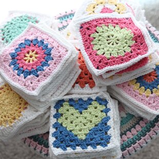 Rainbow Noodles blanket