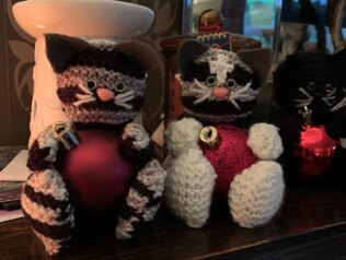 Christmas kitties
