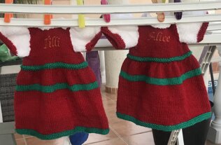 Girls New Dresses for Christmas