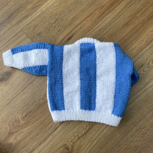 HTFC baby cardigan