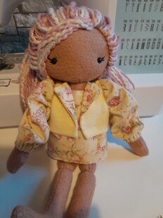 Sweetpea the hedgerow doll