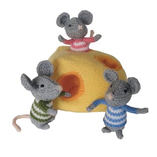 Mice in a Slice of Cheese Toys Play set