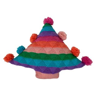 Festive Pride Rainbow Tree Cushion
