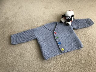 Last winter cardie for Louis