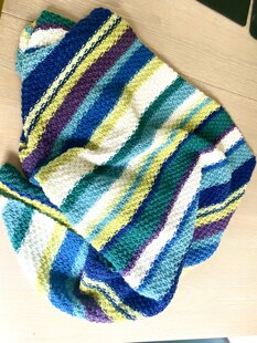 Nezbit blanket for a toddler