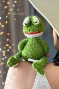My new pattern Little Frog