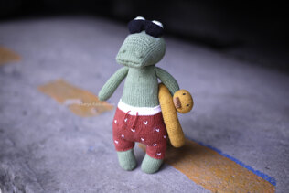 My friendly crocodile Alan