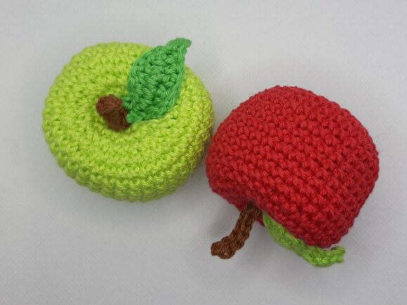 Crochet Apples, Amigurumi