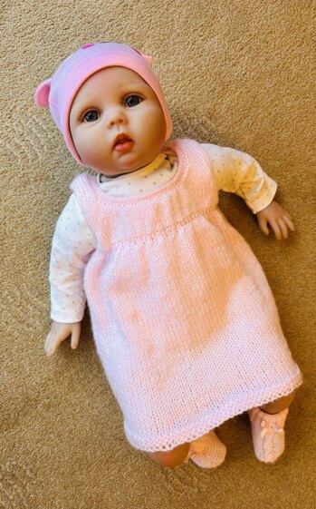 A Dress and Hat for Dolly ‘Annabel’