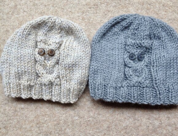 Owl Beanie