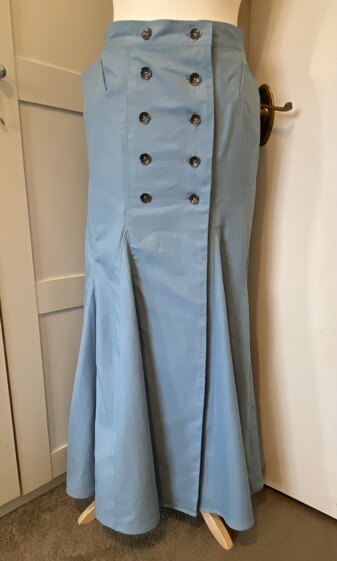 Vogue maxi skirt
