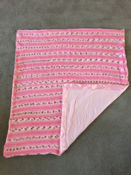Blanket in Baby Blossom Chunky