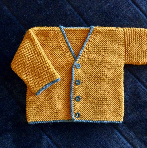 Noah baby cardigan