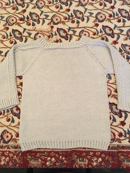 Late Christmas jumper for Evie
