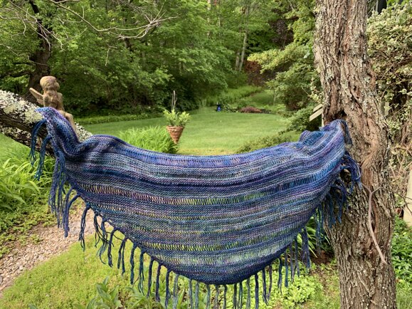 One Skein Summer Shawl