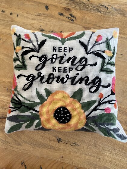 Tapestry cushion