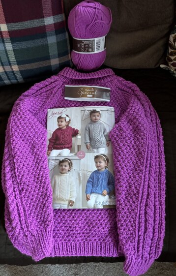 Sassy’s new jumper