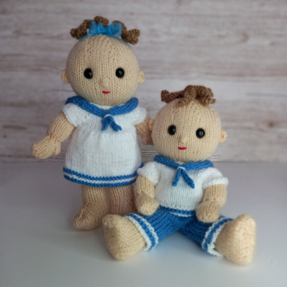Betsy and Ben sailor suit