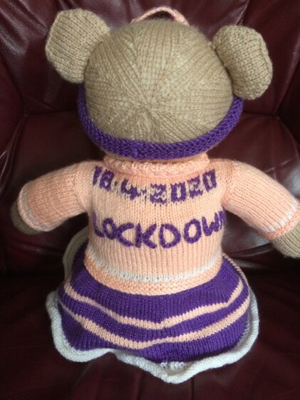 Birthday lockdown bear