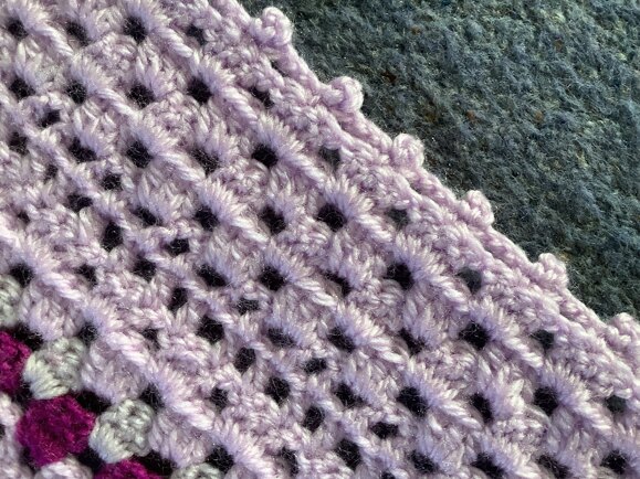 Granny Mesh Blanket
