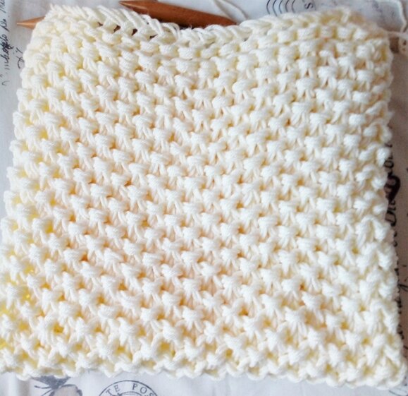Snowdrops Baby Blanket