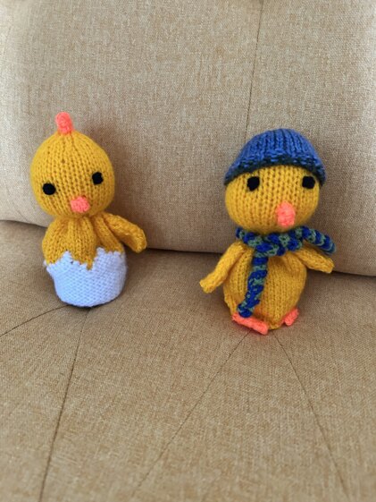 Chocolate Egg Cosies