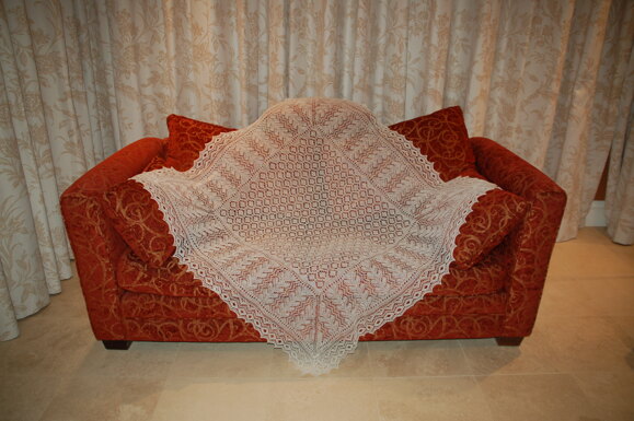 Sydney Opera House Heirloom Lace Shawl