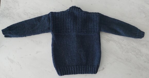 Child's Cardigan with Shawl collar size 3-4 years