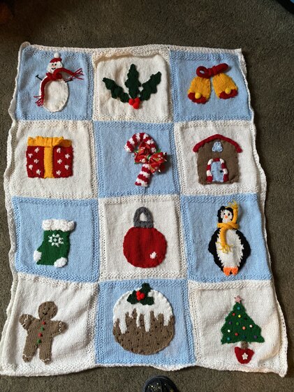 Christmas blanket