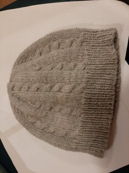 Cable beanie