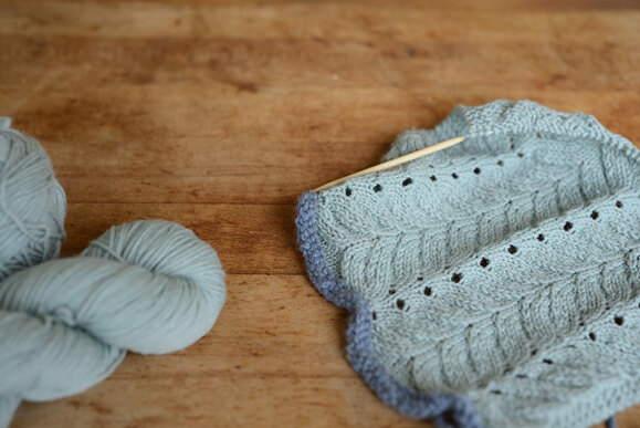 In progress cowl